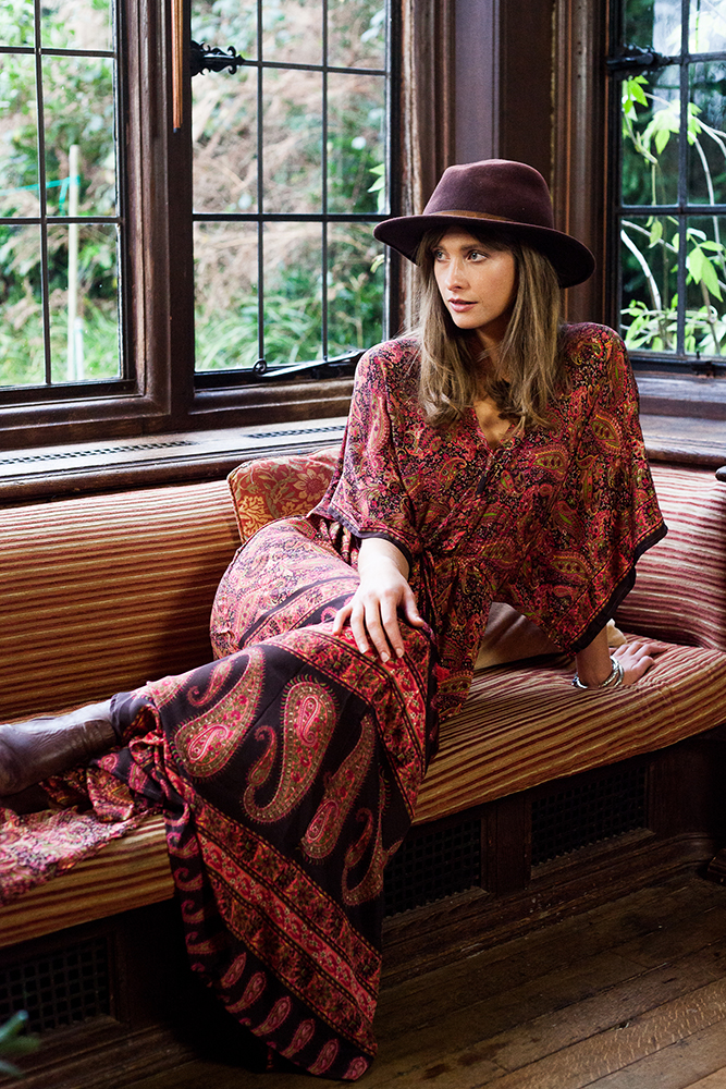 Kaftan Dress lifestyle shot