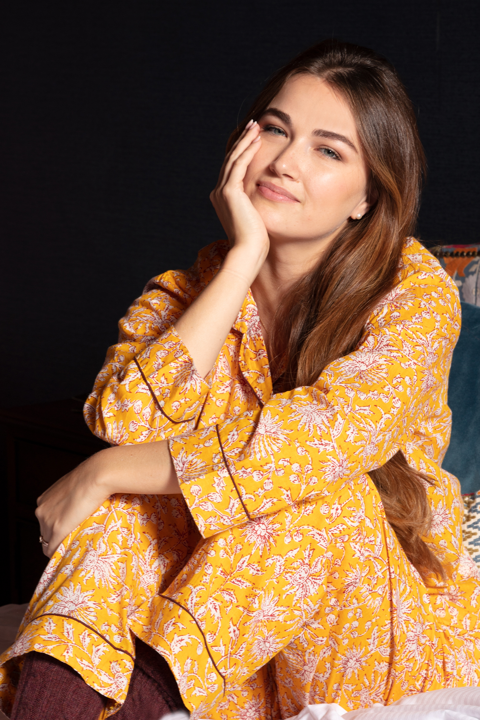 PJ Set Yellow model