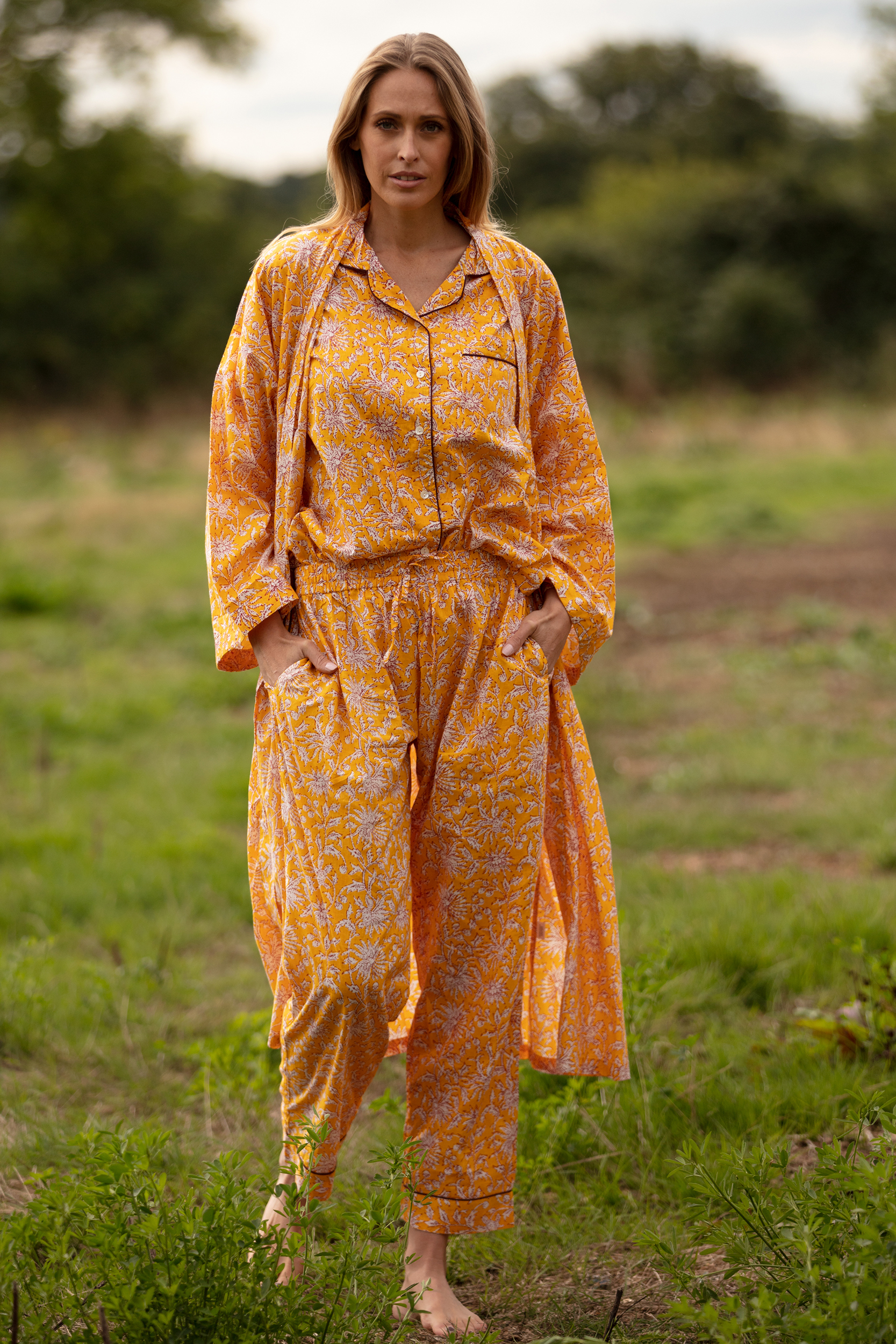 PJ Set Yellow