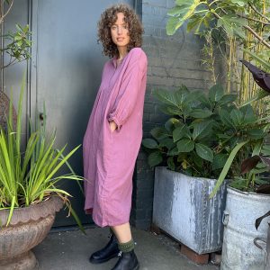 Double cotton Smock dress