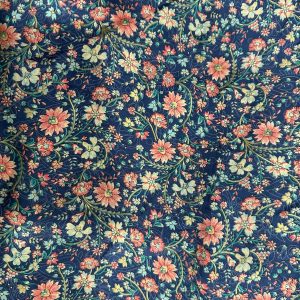 Blue Daisy with Gold