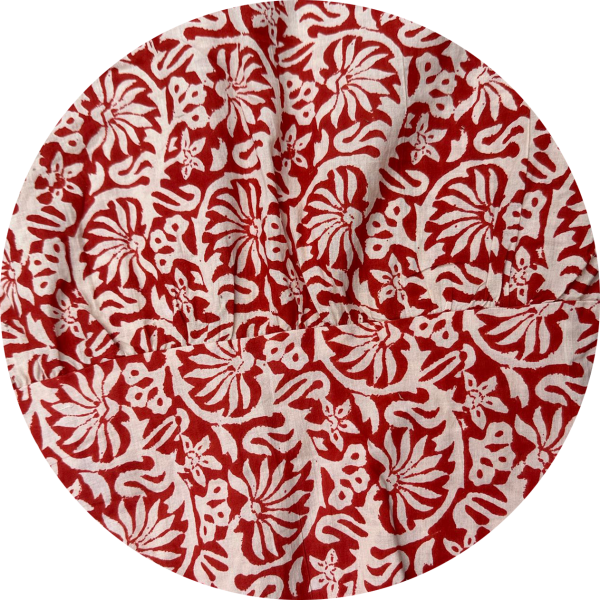 Rust Cream Cotton