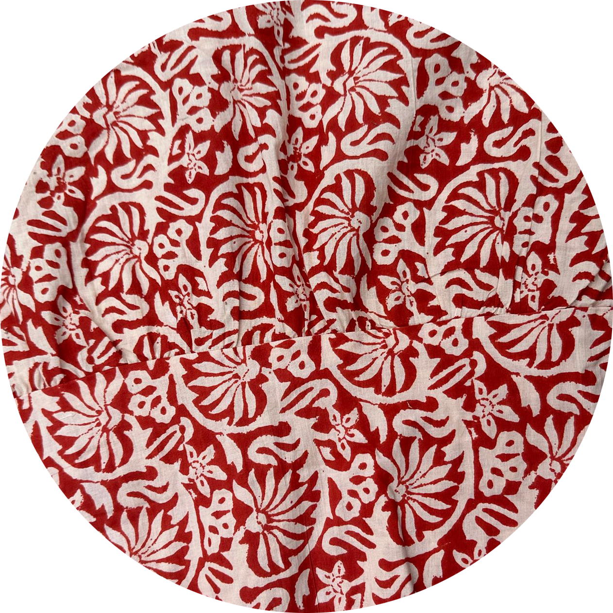 Rust Cream Cotton