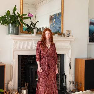 Modal Boho Tiered Dress