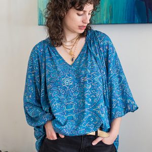 Modal Lara Tassel Blouse